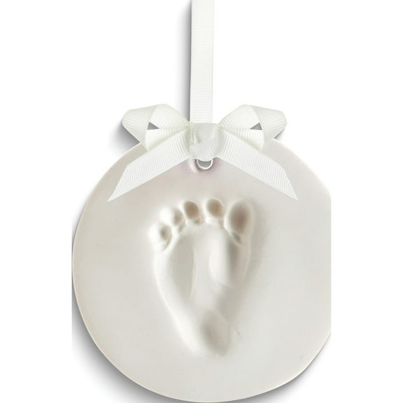 Fashion White Babyprints Keepsake (Year Round) (6 X 6) Made In China gm15715