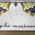 thumbnail image 6 of Ambesonne Swallowtail Place Mats Set of 4, Watercolors, Standard Size, Yellow Blue Black, 6 of 6