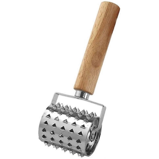 Stainless Steel Meat Tenderizer, Rolling Seasoning Meat Tenderizer, Schnitzel Tenderizer Steaker, Kitchen Tenderizer
