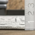 thumbnail image 2 of nuLOOM Spencer Aztec Trellis Area Rug, 8' x 10', Ivory, 2 of 9