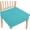 Aqua, variant on Stretch Jacquard Seat Covers for Dining Room Chairs Set of 4, Removable Washable Chair Seat Protectors Slipcovers, No Rear Covers, Violet, Durable & Comfortable