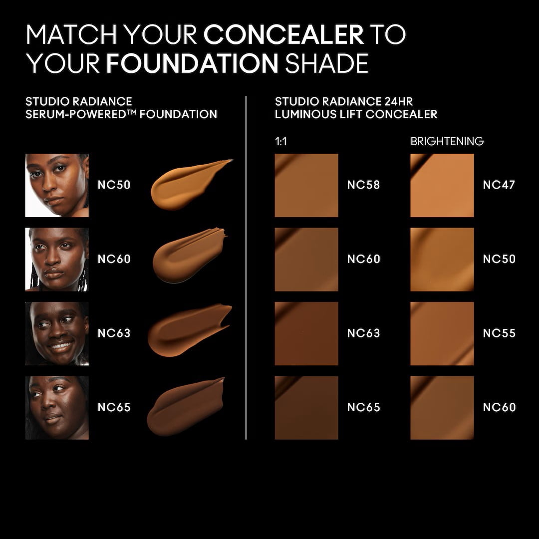 STUDIO RADIANCE 24HR LUMINOUS LIFT CONCEALER, NC60