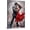Frame-style, variant on Romantic Dancing Couple Canvas Wall Art Print Passionate Red Dress Tango Dancers Artwork Picture for Living Room Bedroom Home Decor Modern Painting
