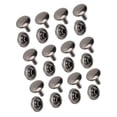 thumbnail image 3 of 200 Double Cap Rivet Studs for Leather Shoes Bags Clothes, Smooth Edges,  Iron Material, Basic Accessories with 200 Fasteners for Repairment, 3 of 7