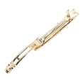 thumbnail image 3 of Accesorios Únicos 1 Pc Pinzas para el Cabello Grace Crystal Spring Clip Hairpin Clip de 4 Filas Tono Dorado, 3 of 5