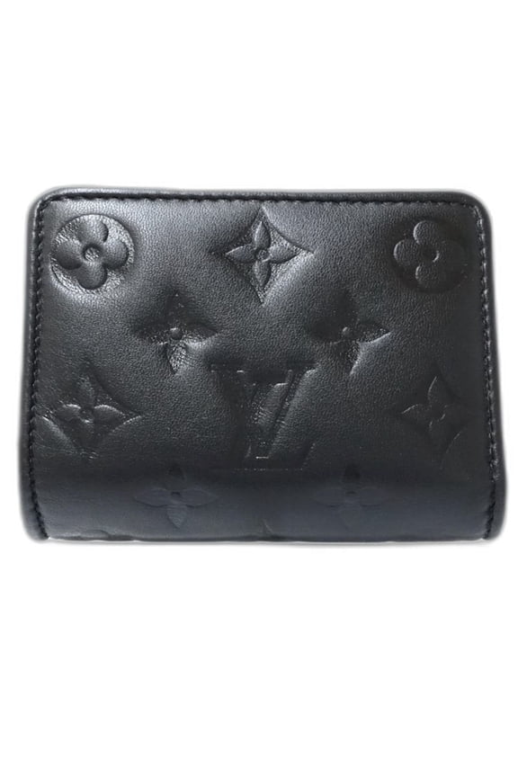 Pre-Owned LOUIS VUITTON Louis Vuitton Monogram Bi-fold Wallet M81599 Portefeuille Lou Brown...