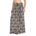 thumbnail image 2 of Women Sarong Wraps Bronze Seashells Swimsuit Beach Pareo Bikini Coverups Skirt L, 2 of 7