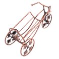 thumbnail image 2 of Fer Art Vin Rouge Rack Tricycle Forme Vin Verre Titulaire Vin Rouge Présentoir Décoration de Bureau, 2 of 8