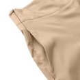 thumbnail image 5 of ShomPort High Waisted Wide Leg Pants for Women Dressy Business Palazzo Pants Large Size Zipper Trousers S-XXXXXL, 5 of 7