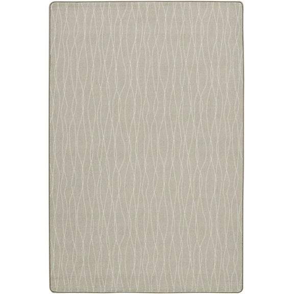 Milliken Imagine Area Rug FLOW II MUSLIN Flow Ii Muslin Lines Stringy 10 9 x 13 2 Rectangle