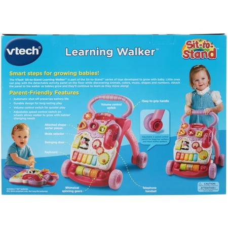 Vtech Activity Walker & Tiny Touch Tablet, Pink