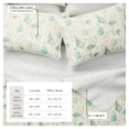 thumbnail image 3 of Coastal Quilt Set - Lightweight, Soft, All-Season - 2-Piece Reversible Seashell Bedding Set (Twin / Twin XL, Shells), 3 of 6