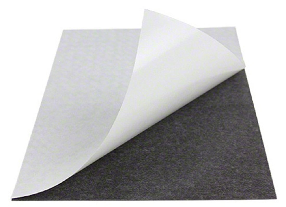 100 Adhesive Business Card Magnets 30 mil Peel and Stick Made in USA