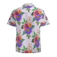thumbnail image 3 of High Quality Hawaiian Shirts for Men Short Sleeve Aloha Beach Shirt Floral Summer Casual Button Down Shirts Blouses U59V7P, 3 of 7