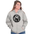 thumbnail image 3 of Koi Fish Ying Yang Balance Symbolic Zip Up Hoodie Men's Women's Brisco Brands X, 3 of 6