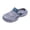 Grey, variant on Men's Hollow Out Clogs Closed Toe Comfortable Orthopedic Sandal with Arch Support Breathable Backless Walking Shoes Gray Size 11