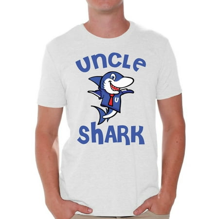 Awkward Styles Uncle Shark Tshirt Shark Family Shirts Men's Shark T Shirt Matching Shark Tshirt for Family Shark Themed Party