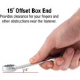 thumbnail image 3 of Sunex Tools 9930 Stubby Combo Sae Wrench St 11 Pc, 3 of 5