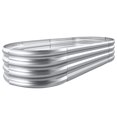 thumbnail image 1 of Cama de cultivo elevada Land Guard 183x91x30 cm galvanizada ovalada, 1 of 6