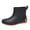 Black, variant on EHQJNJ Rain Boots Women Ankle Wide Mid Barrel Rain Boots Student Plus Velvet Warm Waterproof Non Slip Wear Water Shoes Rubber Shoes Women's Rain Boots Womens Rainboots Boots Ankle