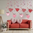 thumbnail image 5 of Mlkoz Valentines Day Decorations , Fournitures de Mariage Jour Drapeau Non Tissé Cœur DIY Rideau de Porte Rouge, Cadeaux pour Homme, 5 of 5