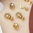 thumbnail image 4 of 4Pcs D Ring Fasteners In Elegant Design For Various Purse And Bag Applications Made Of Brass For Easy Attachment, 4 of 5
