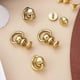 thumbnail image 4 of 4Pcs D Ring Fasteners In Elegant Design For Various Purse And Bag Applications Made Of Brass For Easy Attachment, 4 of 5