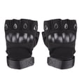thumbnail image 1 of Guantes de medio dedo para hombre Sunnimix con nudillos duros para exteriores, 1 of 6