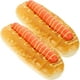 thumbnail image 5 of 2pcs modelo de hamburguesas simuladas modelo de alimentos de accesorios de hamburguesas de cocina falsas, 5 of 6