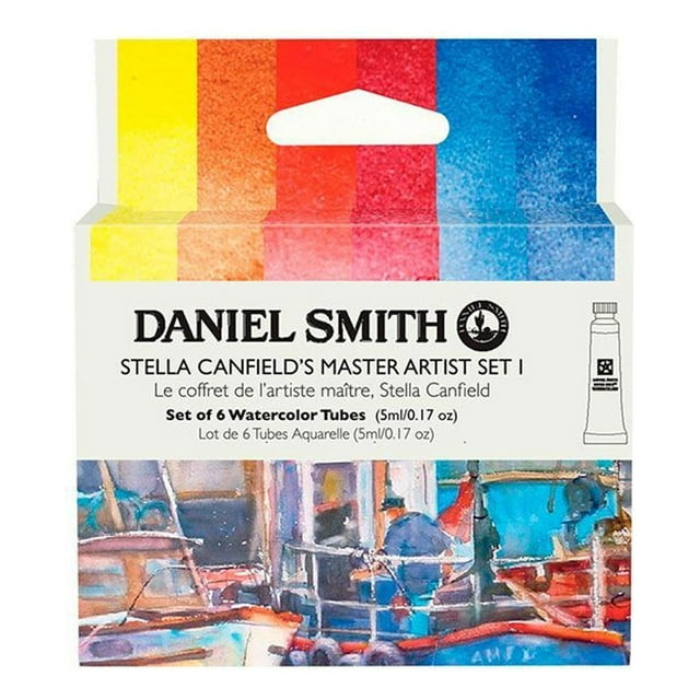 Set 6 Acuarelas Stella Canfields Master Daniel Smith multicolor SIN TAMAÑO