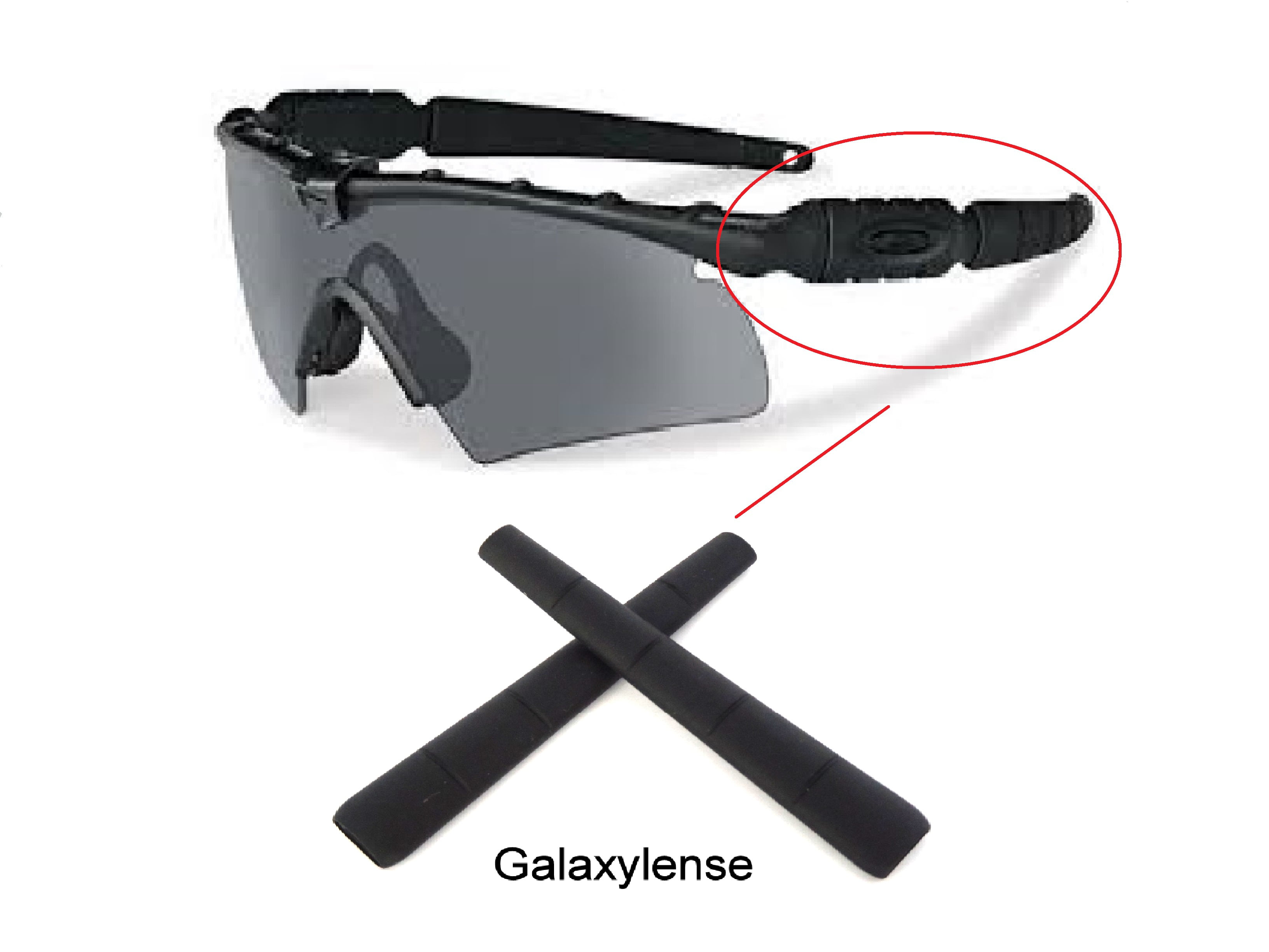 oakley sunglasses arm rubber
