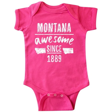 

Inktastic Montana Awesome Since 1889 Gift Baby Boy or Baby Girl Bodysuit