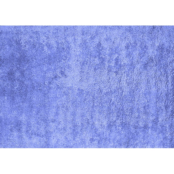 Ahgly Company Machine Washable Indoor Rectangle Abstract Blue Contemporary Area Rugs, 5' x 8'