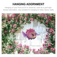 thumbnail image 5 of Raindrops Purple Iron Metal Fish Wall Decor EyeCatching Ocean Art for Home Garden Bar 19.5 x 10.5 Inches, 5 of 8