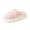 Pink, variant on Thermal House Shoes, Winter Plush Fleece Slipper Clogs Cozy Thermal Mules Weekend Indoor Bedroom Lounging Lightweight Arch Support House Slippers Patio Walk Shoes, Black 6.5
