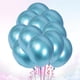 thumbnail image 2 of 50 globos de látex espesos de 10 pulgadas suministros de adornos de fiesta de color metálico (azul), 2 of 6