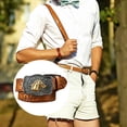 thumbnail image 3 of Wiywef Western Leather Buckle Belts Cowboy Horse Pattern Leather Buckle Belt Floral Engraved Buckle Belt for Men Women, 3 of 7