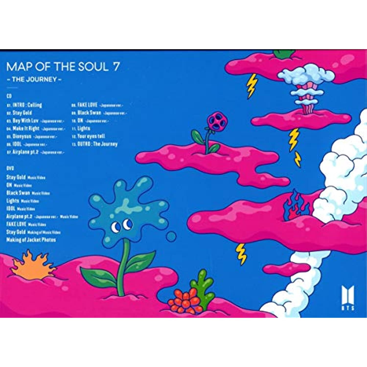 MAPOFTHESOUL7～THE JOURNEY～ BTS - MAP OF THE SOUL: 7 - THE JOURNEY [Limited Edition CD/Book