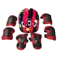 thumbnail image 1 of SAYOO 7pcs Girl Boys Guard Helm rodilleras codo bracers bicicleta skateboarding set SAYOO moda, 1 of 2
