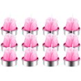 thumbnail image 2 of 12 velas de cactus, velas suculentas de plantas artificiales, velas de rosa de cera de té para el día de San Valentín para fiestas, bodas, día de la madre, regalos de decoración del hogar Adepaton HMHZ275-3, 2 of 8