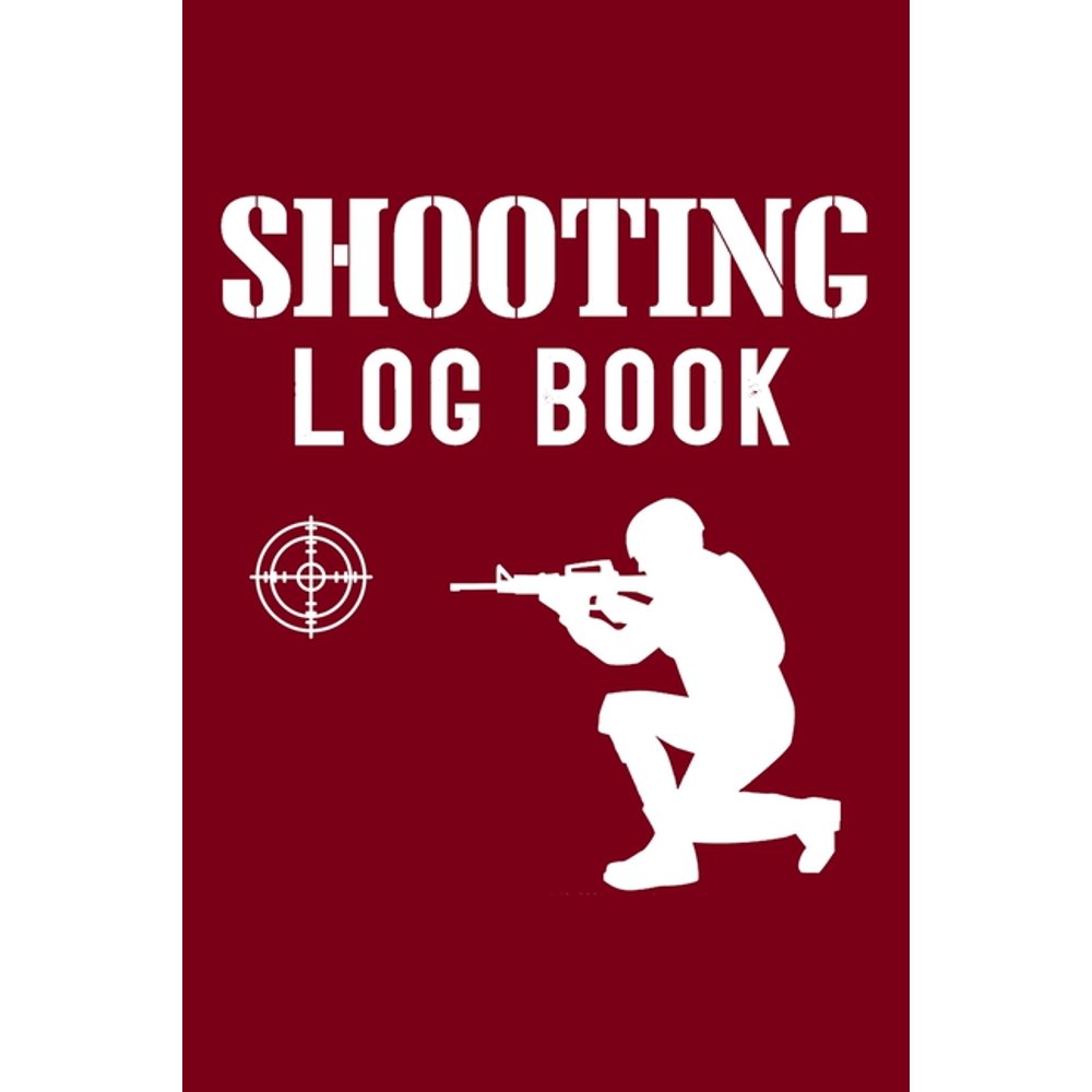Shooting Log Book Shooting Logbook, Target, Handloading Logbook, Range Shooting Book, Target