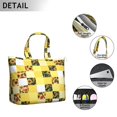 thumbnail image 3 of Sunflower Women's Large Weekend Travel Bag Moving Canvas Handbag Thick Double Layer Beach Weekend Travel Unisex Hospital Maternity Delivery with Toiletry Waterproof, 3 of 5