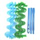 thumbnail image 1 of Kit de 12 piezas para peinar cabello ondulado, rizador mágico de agua, rizador en espiral sin calor., 1 of 5