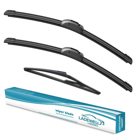 3 Wipers 26" 17" 12" for Infiniti QX60 2014-2020 Nissan Pathfinder 2013-2020 Rogue 2015-2021 All Weather Original Equipment Replacement Windshield Wiper Blades