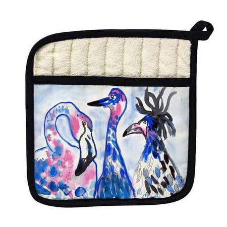 

More Looney Birds Pot Holder