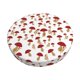 thumbnail image 1 of Disketp Red Mushroom Funda Redonda para Taburete, Funda de Cojín para Silla de Bar Suave y Elástica-13 inch, 1 of 7