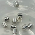 thumbnail image 4 of Hand Made Sterling Silver Crimp Beads | 2x2mm | 10 Beads |, 4 of 9