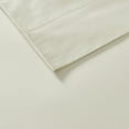 thumbnail image 5 of Comfort Classics 600 TC Pima Cotton Sateen 4 Piece White Sheet Set, Cal King, 5 of 7