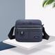 thumbnail image 4 of Bolsa bandolera de lona reflectante para hombre, para teléfono, viaje de trabajo (azul horizontal) Ehuebsd Para Estrenar, 4 of 9