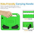 thumbnail image 4 of SUPNICE Kids Case for Fire HD 10 & Fire HD 10 Plus Tablet (13th/11th Generation, 2023/2021 Release), with Screen Protector, Shockproof Handle Stand Kids Case for Amazon Fire HD 10 Tablet,Green, 4 of 9
